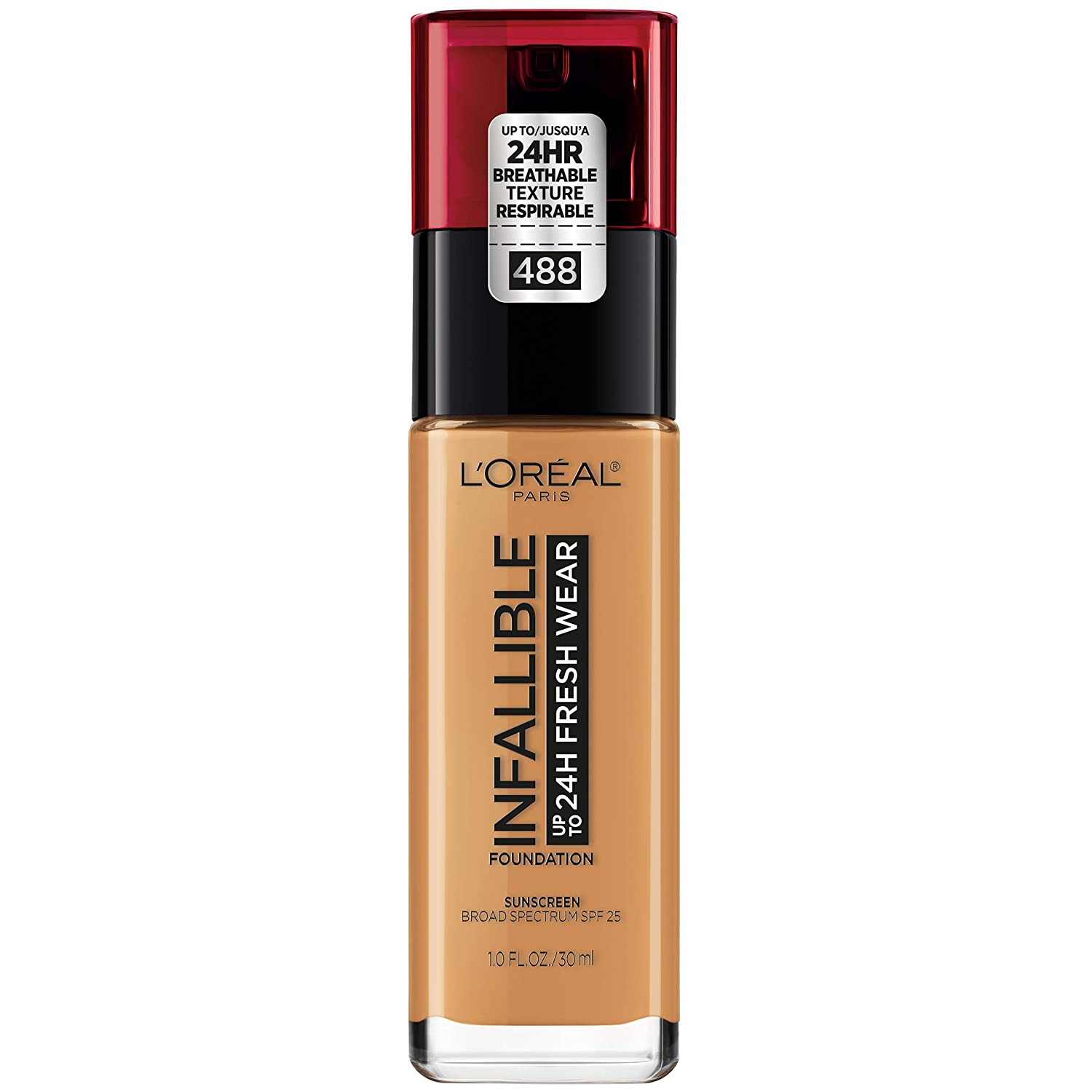 loreal-infallible-liquid-488-caramel-redmond-mom