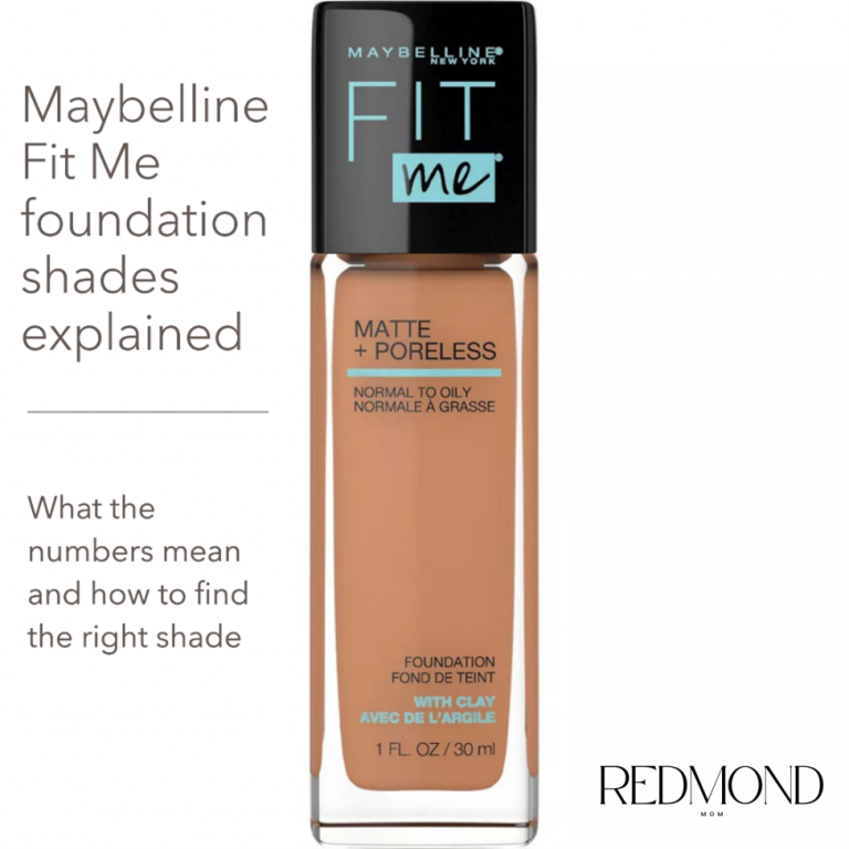 Maybelline Fit Me foundation shades: what the numbers mean and how to ...