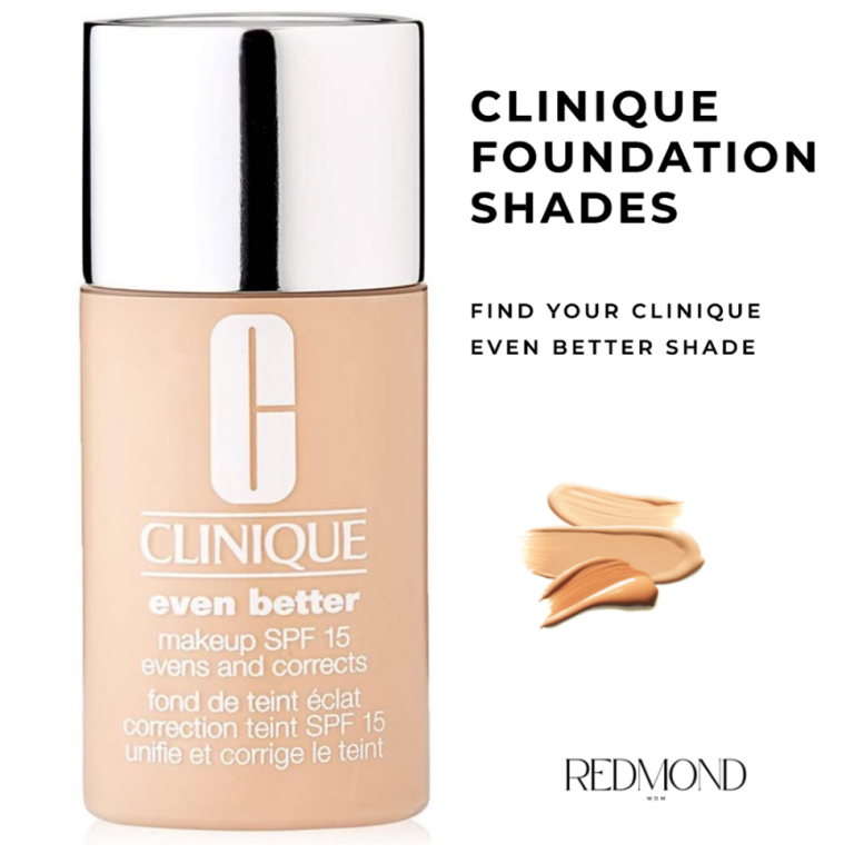 Clinique foundation shades - Redmond Mom