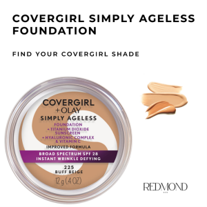 Covergirl Simply Ageless Foundation Shade Finder - Redmond Mom