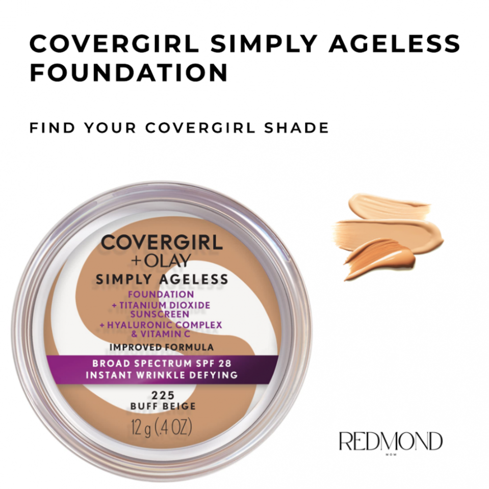 Covergirl Simply Ageless foundation shade finder