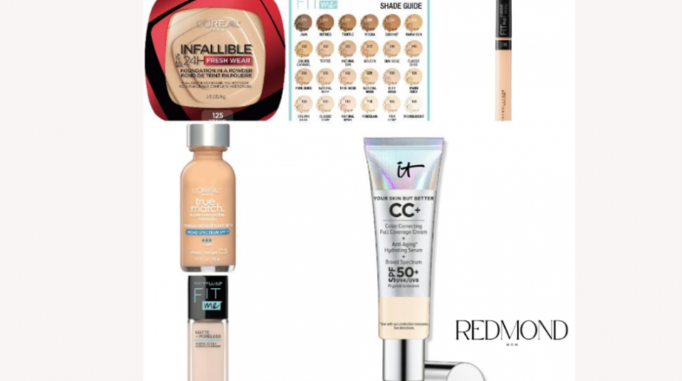Foundation & concealer shade finders