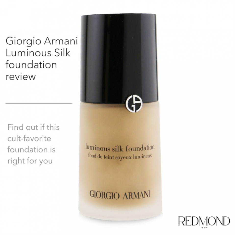 Giorgio Armani Luminous Silk foundation review