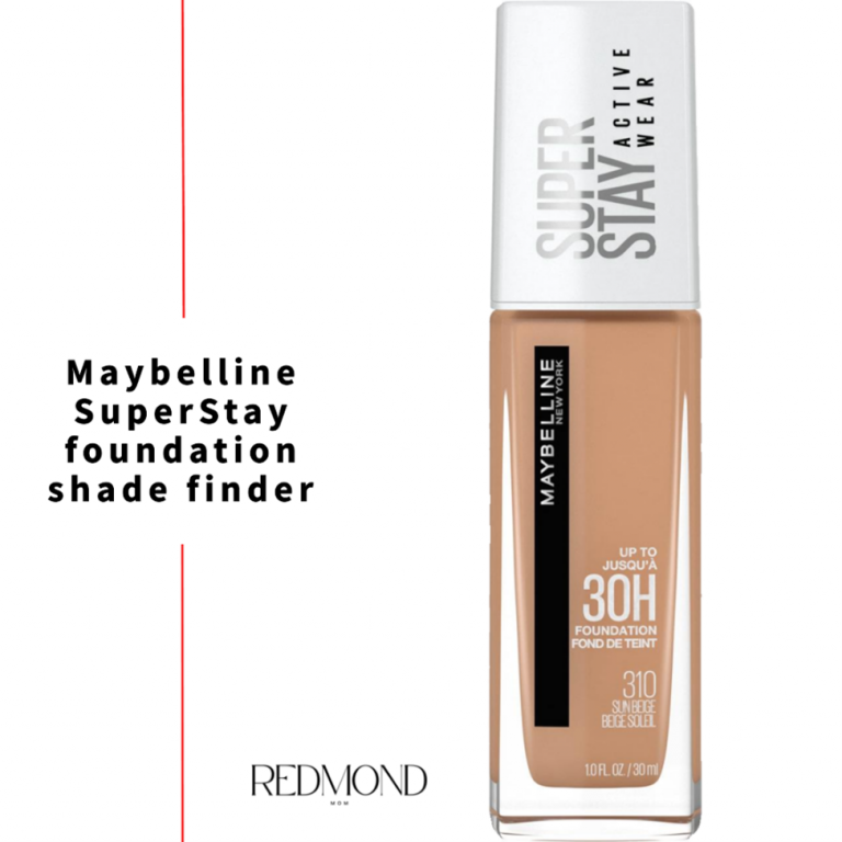 Maybelline Superstay Foundation Shade Finder Redmond Mom