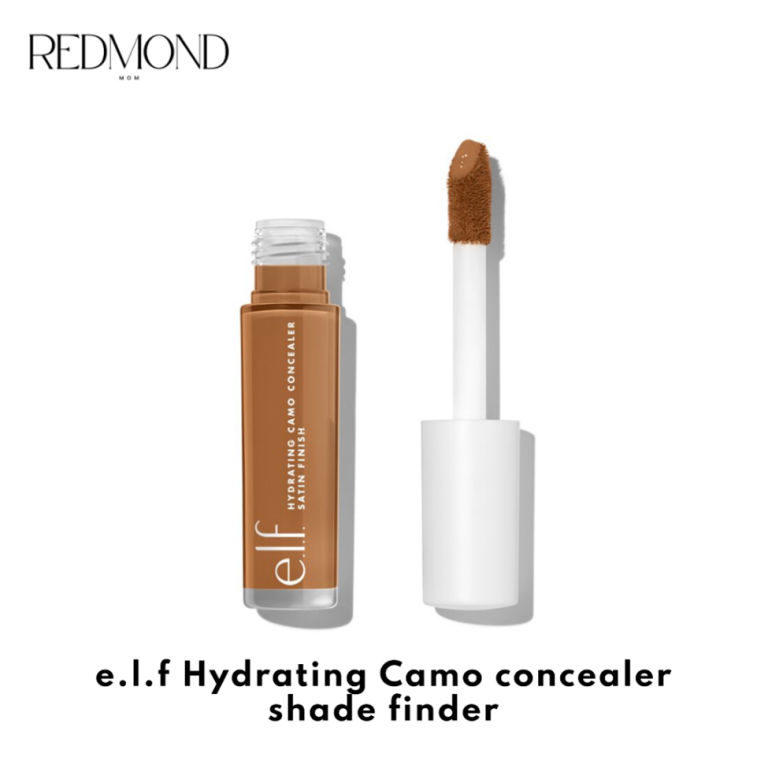 elf Hydrating Camo concealer swatches Redmond Mom
