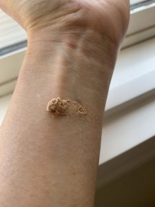 Elta MD Tinted sunscreen swatch