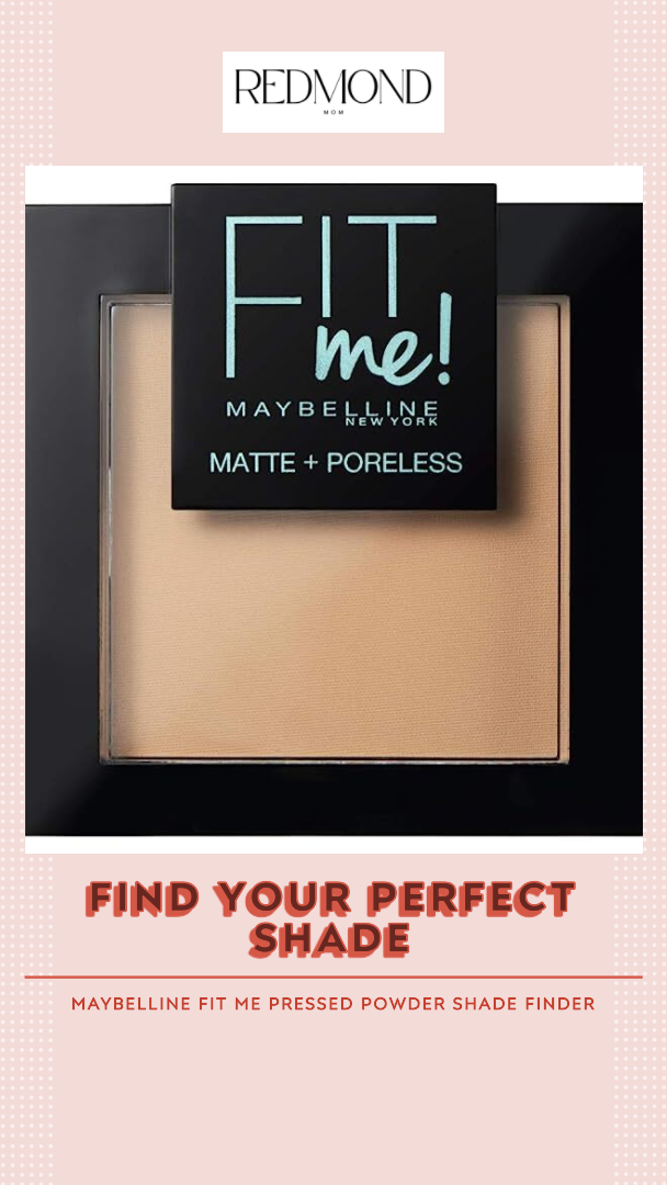 Maybelline Fit Me Matte + Poreless Pressed Face Powder Makeup, Buff Beige